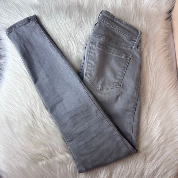 Old Navy Rockstar Built In SculptSkinny Jenas Gray Size 0 - Picture 2 of 10